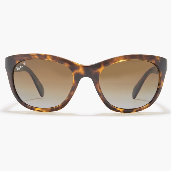 Ray-Ban 56mm Highstreet Polarized Cat Eye Sunglasses - Picture 3 of 4